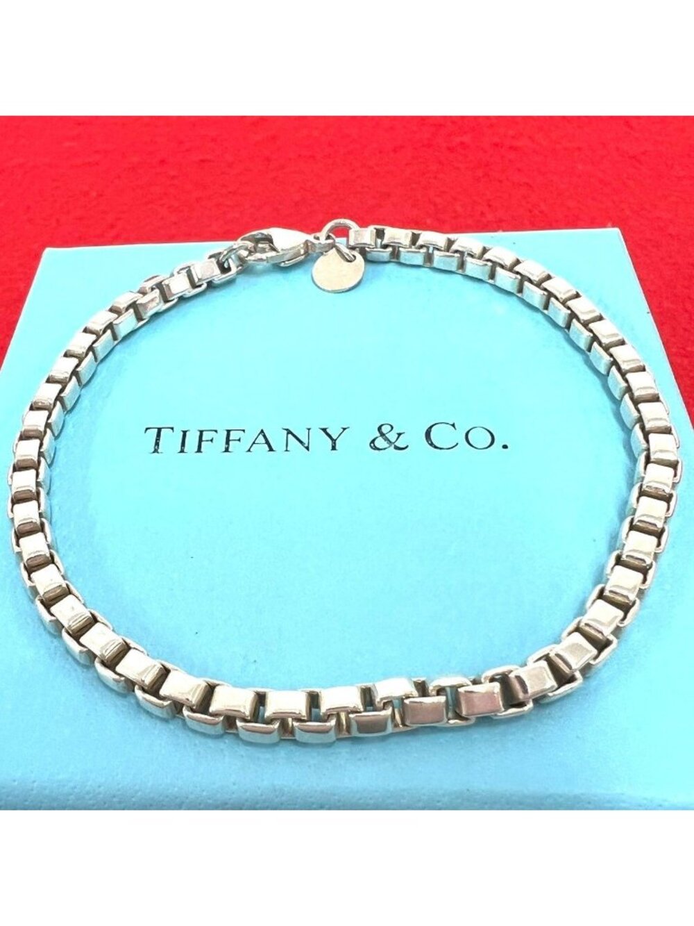 Tiffany & Co Vintage Venetian Bracelet 925 Sterling Silver